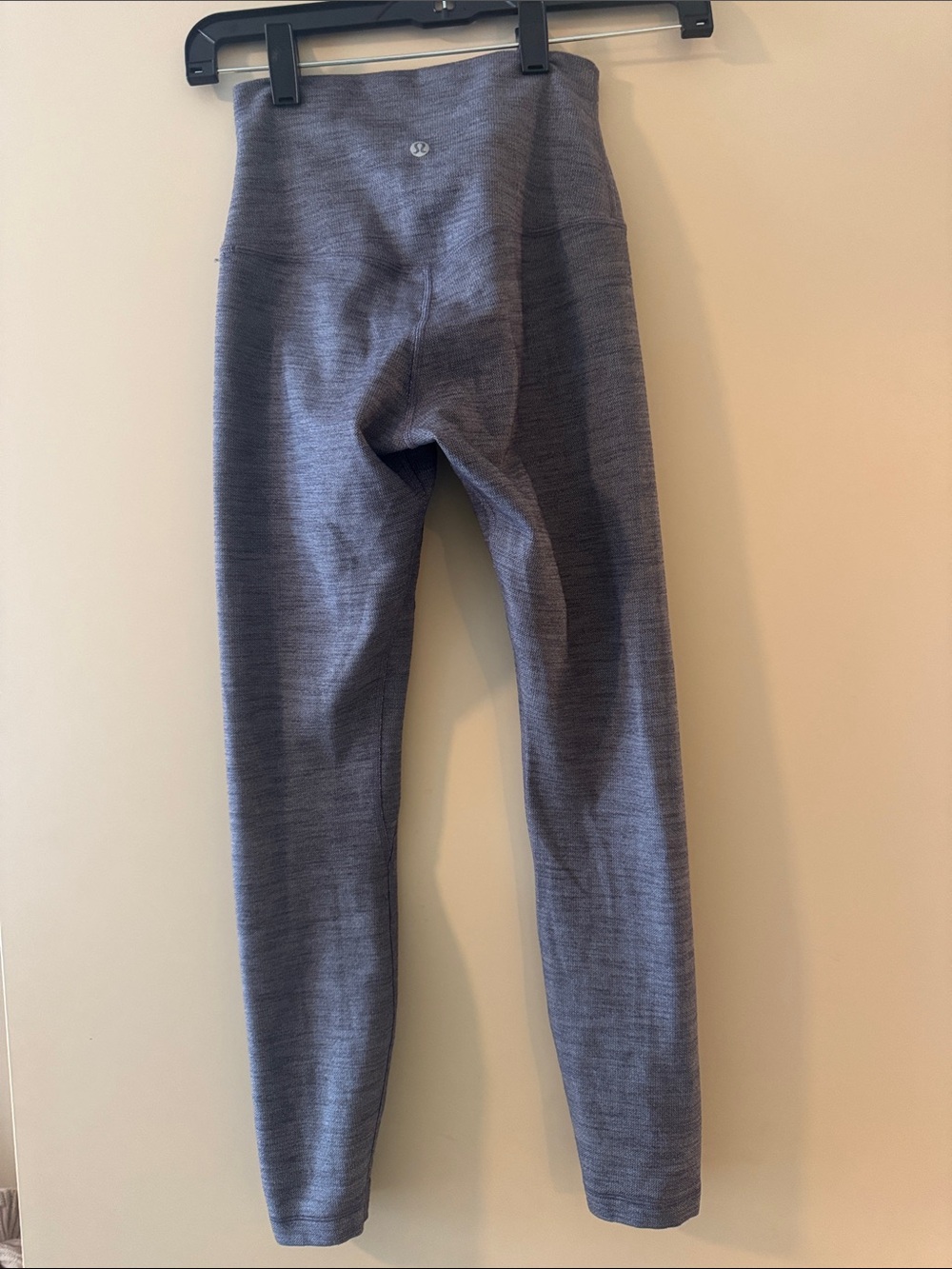 lululemon athletica Heather Gray High-Waist Leggings